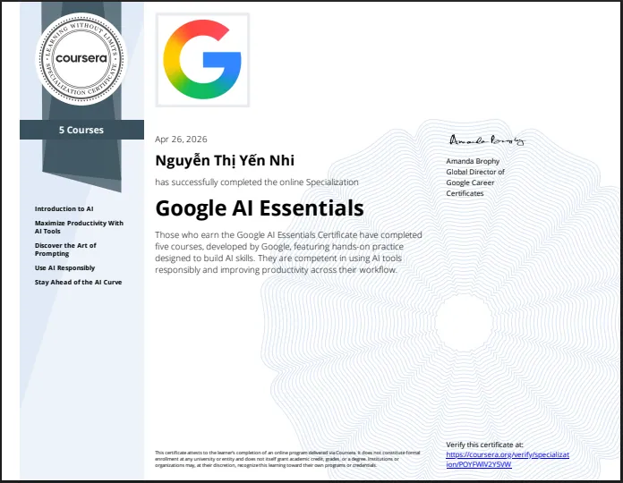 Google AI Essentials
